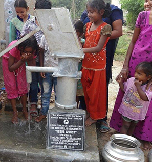 New well in village